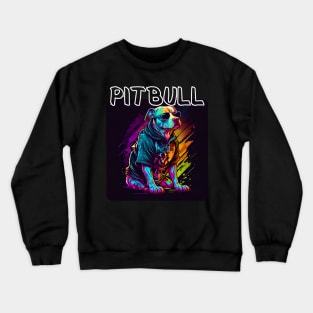 Graffiti Style - Cool Pitbull 3 Crewneck Sweatshirt
